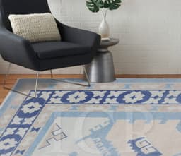 Glacier Crest Modern Tribal Rug 9
