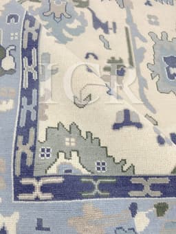 Glacier Medallion Modern Persian Rug 3