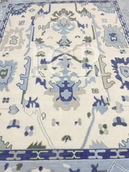 Glacier Medallion Modern Persian Rug 5