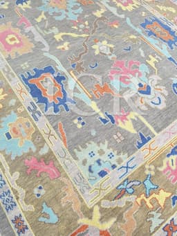 Prism Heritage Area Rug in Grey & Electric Pastels 3