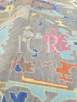 Prism Heritage Area Rug in Grey & Electric Pastels 2