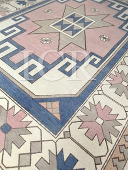 Orchid Star Tribal Medallion Rug 2