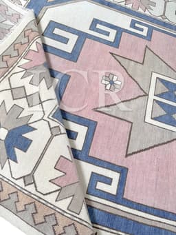 Orchid Star Tribal Medallion Rug 4