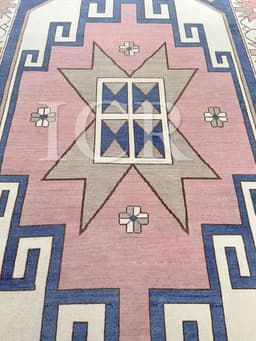 Orchid Star Tribal Medallion Rug 3