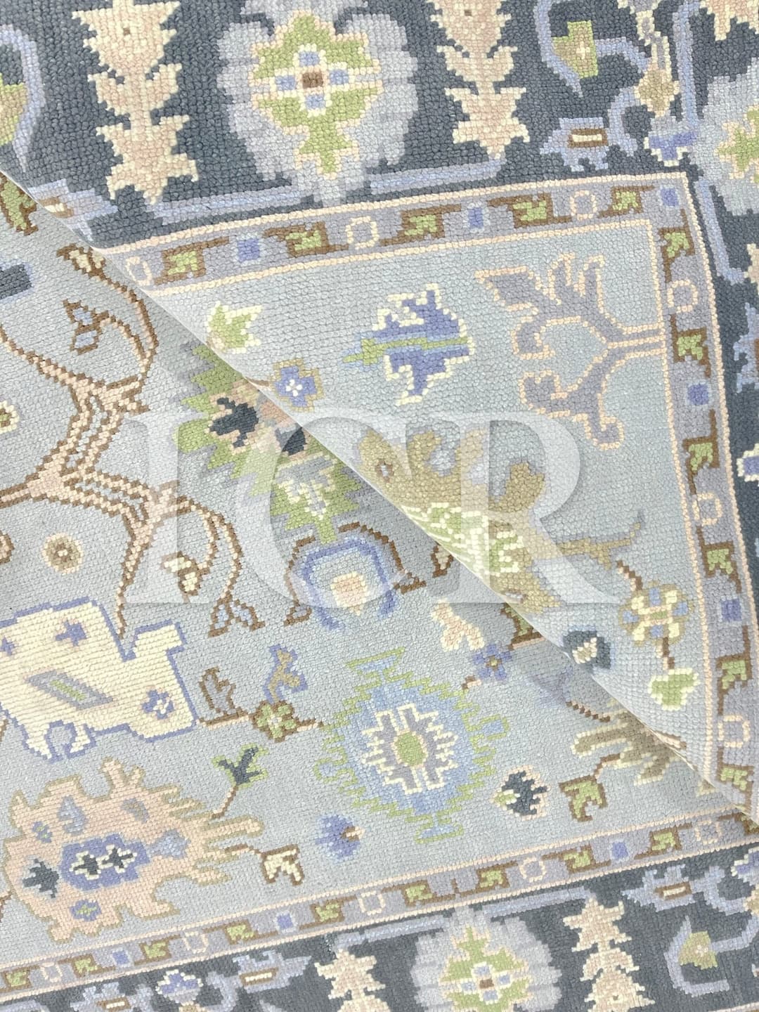 Ice Blue Sultanate Heritage Area Rug