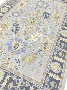Ice Blue Sultanate Heritage Area Rug 4