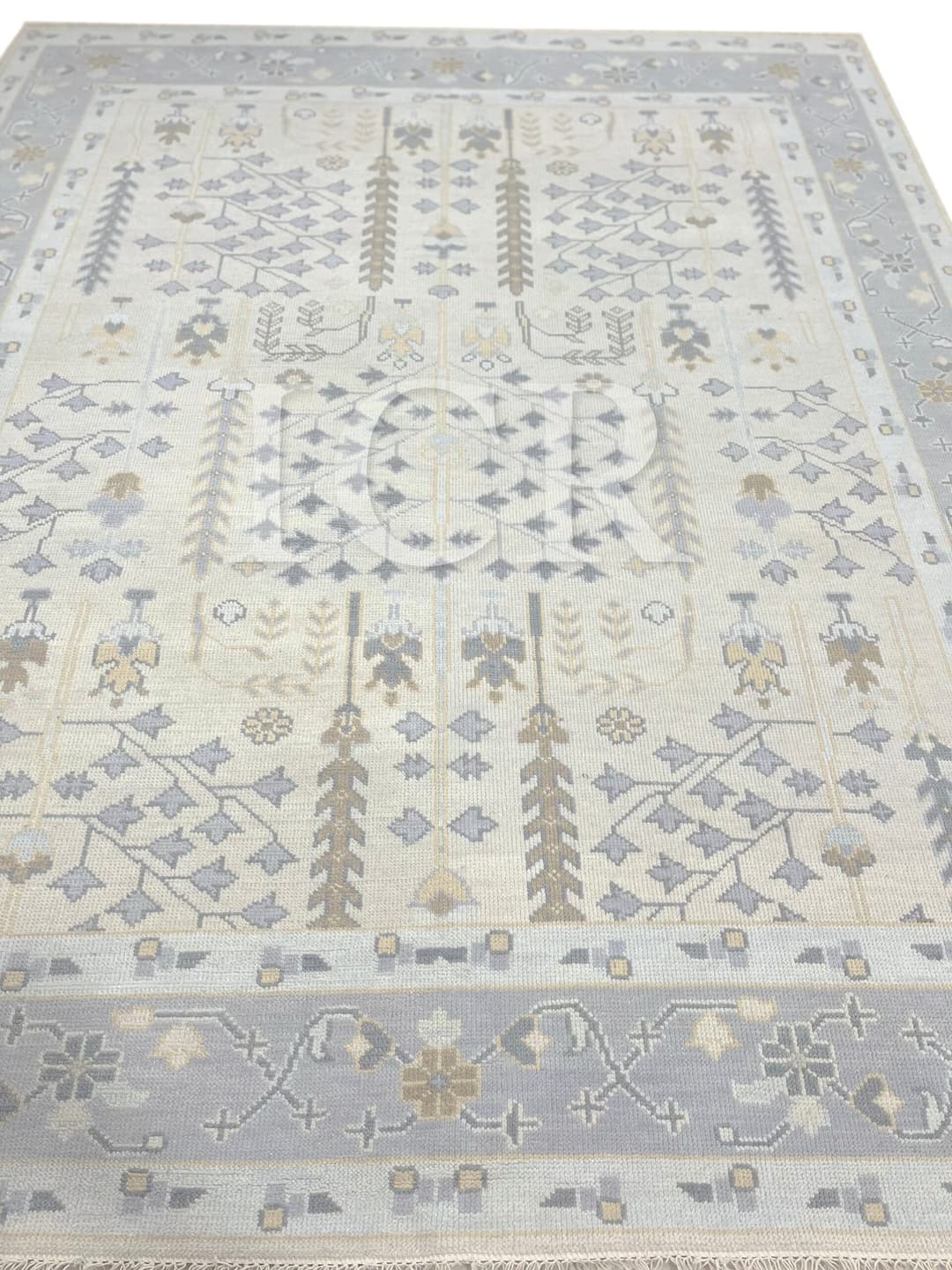 Silver Meadow Oushak Rug