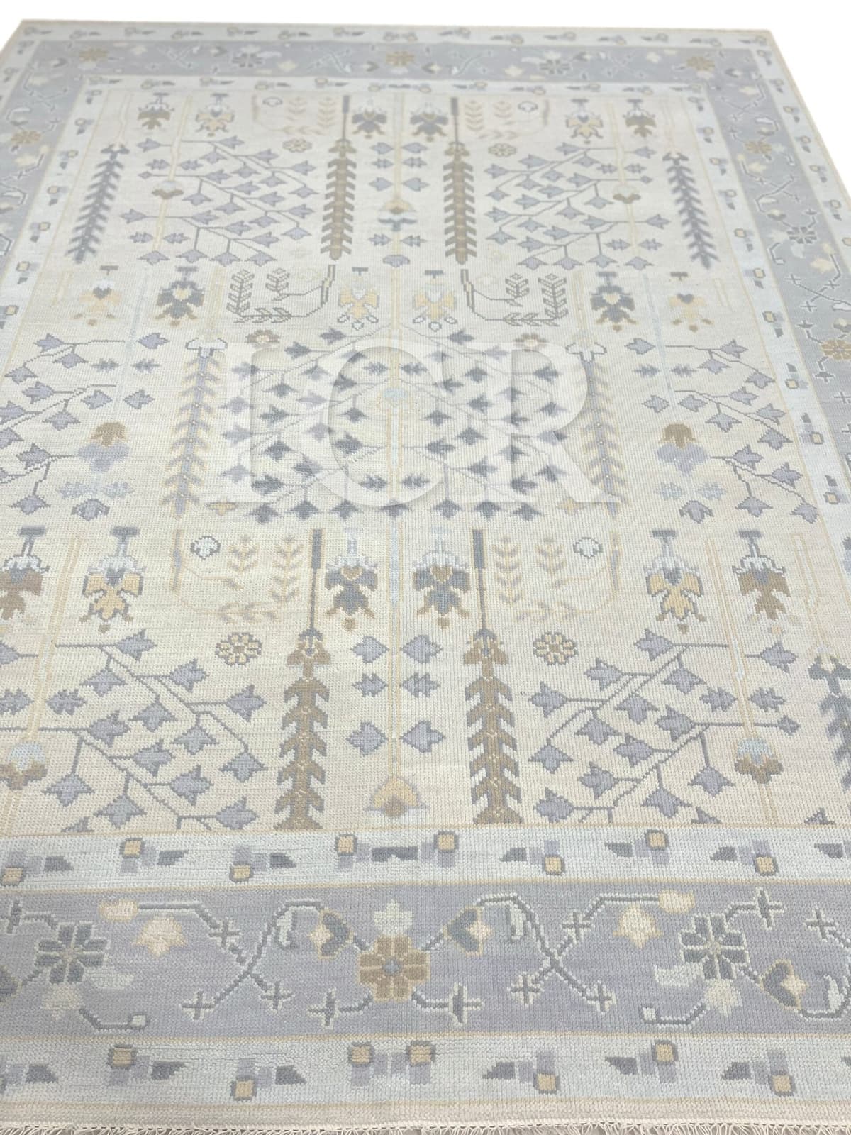 Silver Meadow Oushak Rug